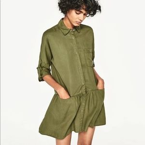 Green Zara Dress